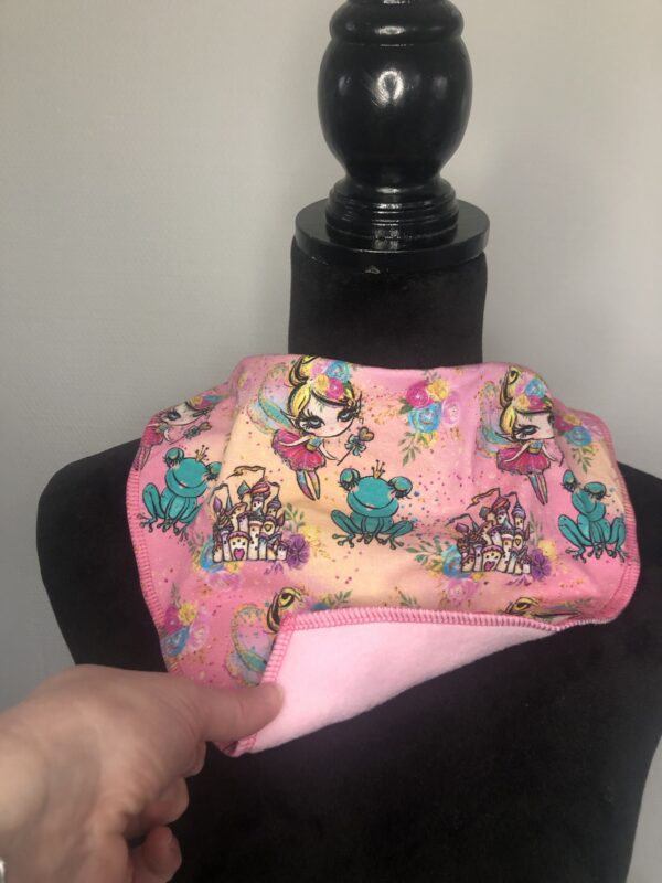 Savlesmæk 20 cm pink/ lyserød med feer - Image 2
