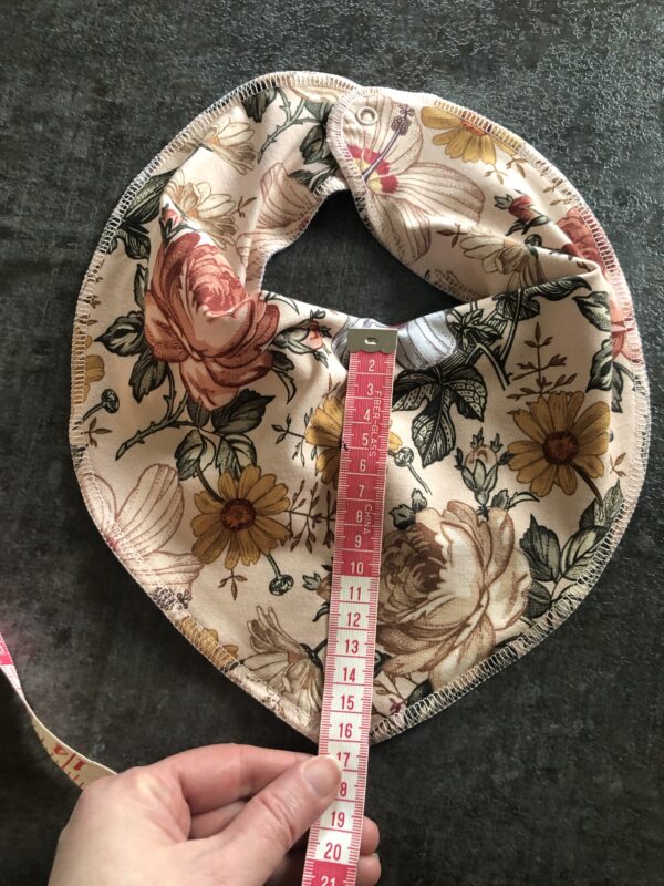 Savlesmæk 16cm nude med blomster - Image 3