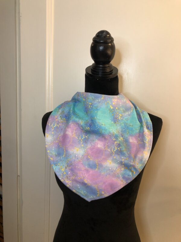 Savlesmæk 28cm pastel med guld splash