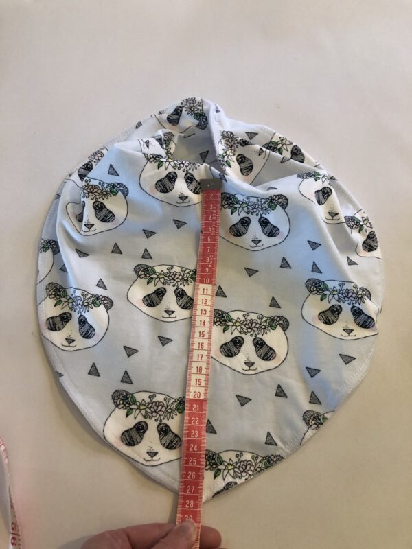 Savlesmæk 28cm lysblå med panda - Image 4