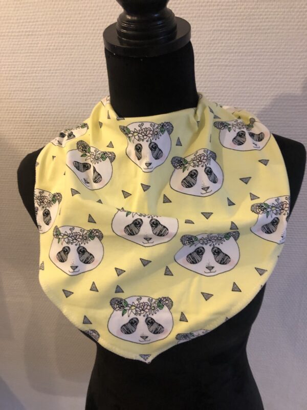Savlesmæk 28 cm gul m panda