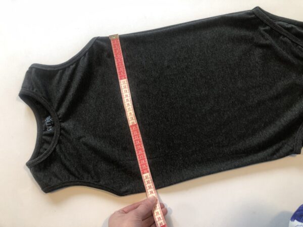 Bodystocking str 140 mørkegrå - Image 2