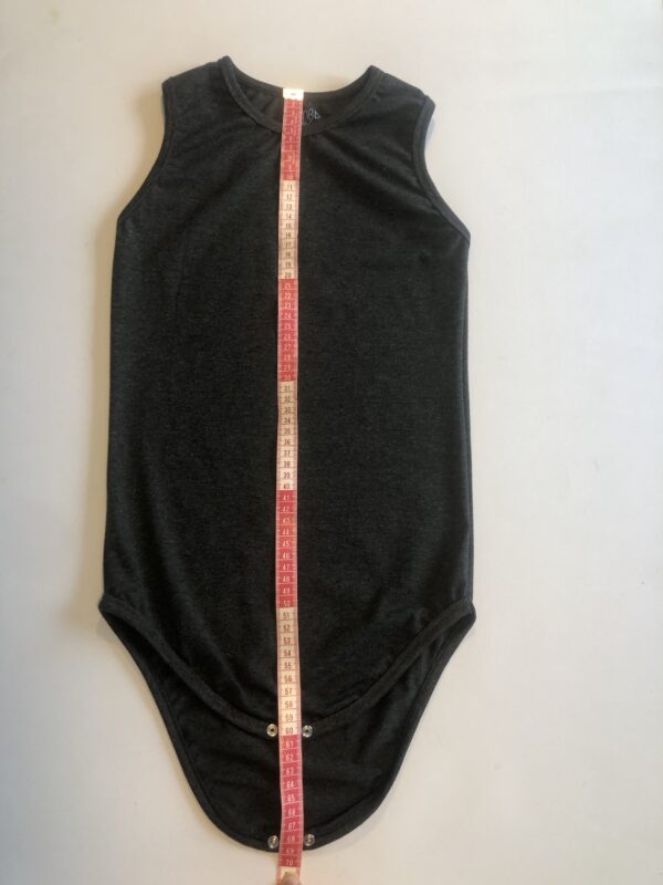 Bodystocking str 140 mørkegrå - Image 4