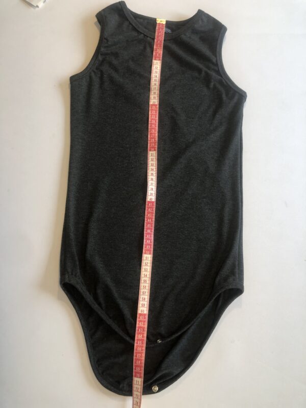 Bodystocking str 152 mørkegrå - Image 5