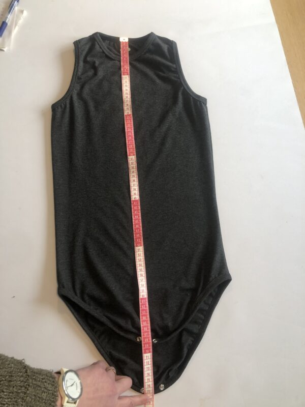 Bodystocking str 164 mørkegrå - Image 5