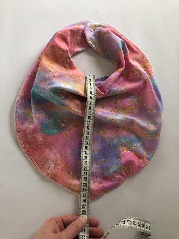 Savlesmæk 28 cm lyserøde pastel og glimmer - Image 4