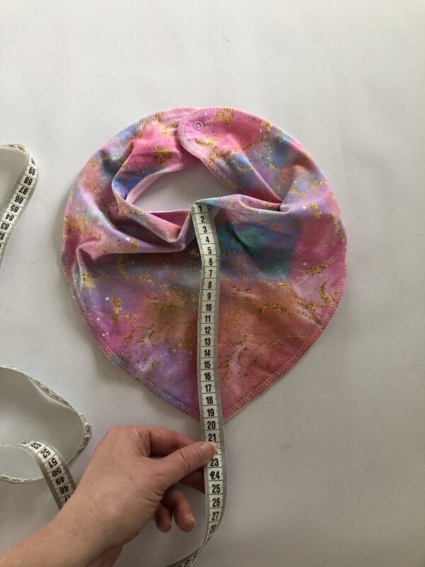 Savlesmæk 20cm lyserød pastel farver med lidt glimmer - Image 4
