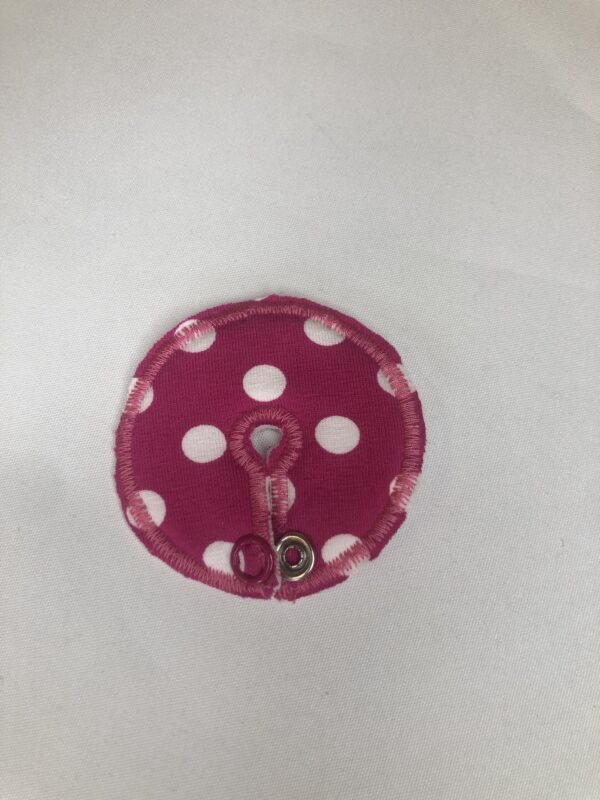 Sondepad pink med hvide prikker - Image 3