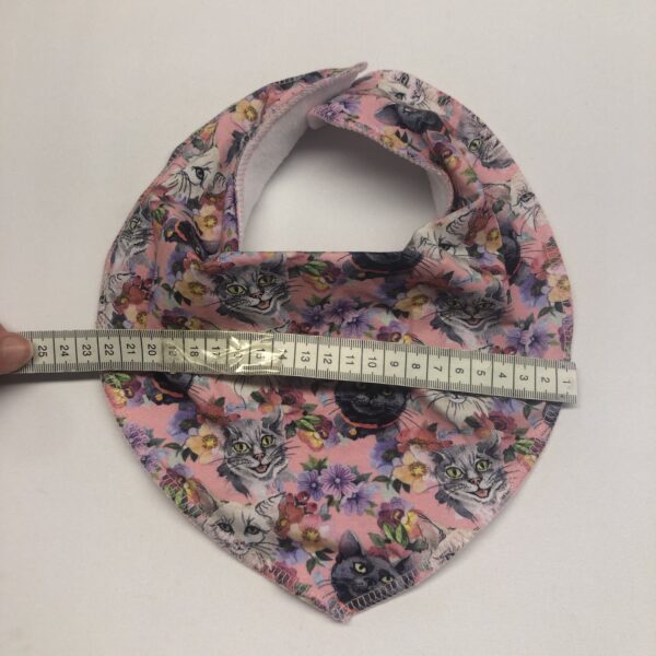 Savlesmæk 16 cm lyserød med katte - Image 3